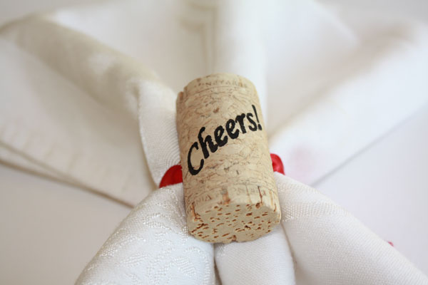 Wine Cork Napkin Rings